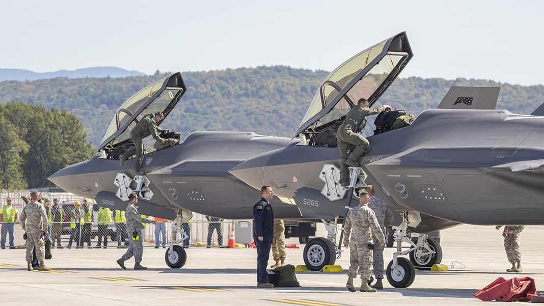 Air National Guard Receives its First Two F35 Aircraft APDR