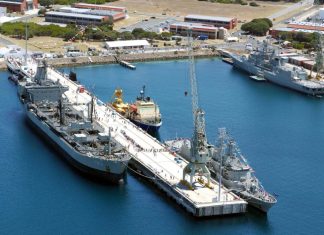 KBR, BMT partner on maritime sustainment hmas stirlingWC1