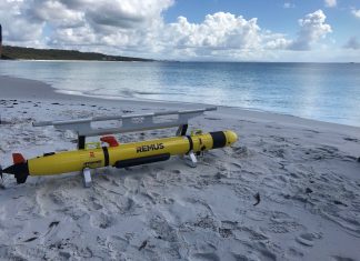 First REMUS service in Australia REMUS 100 AUV equipped with hydrographic survey capability