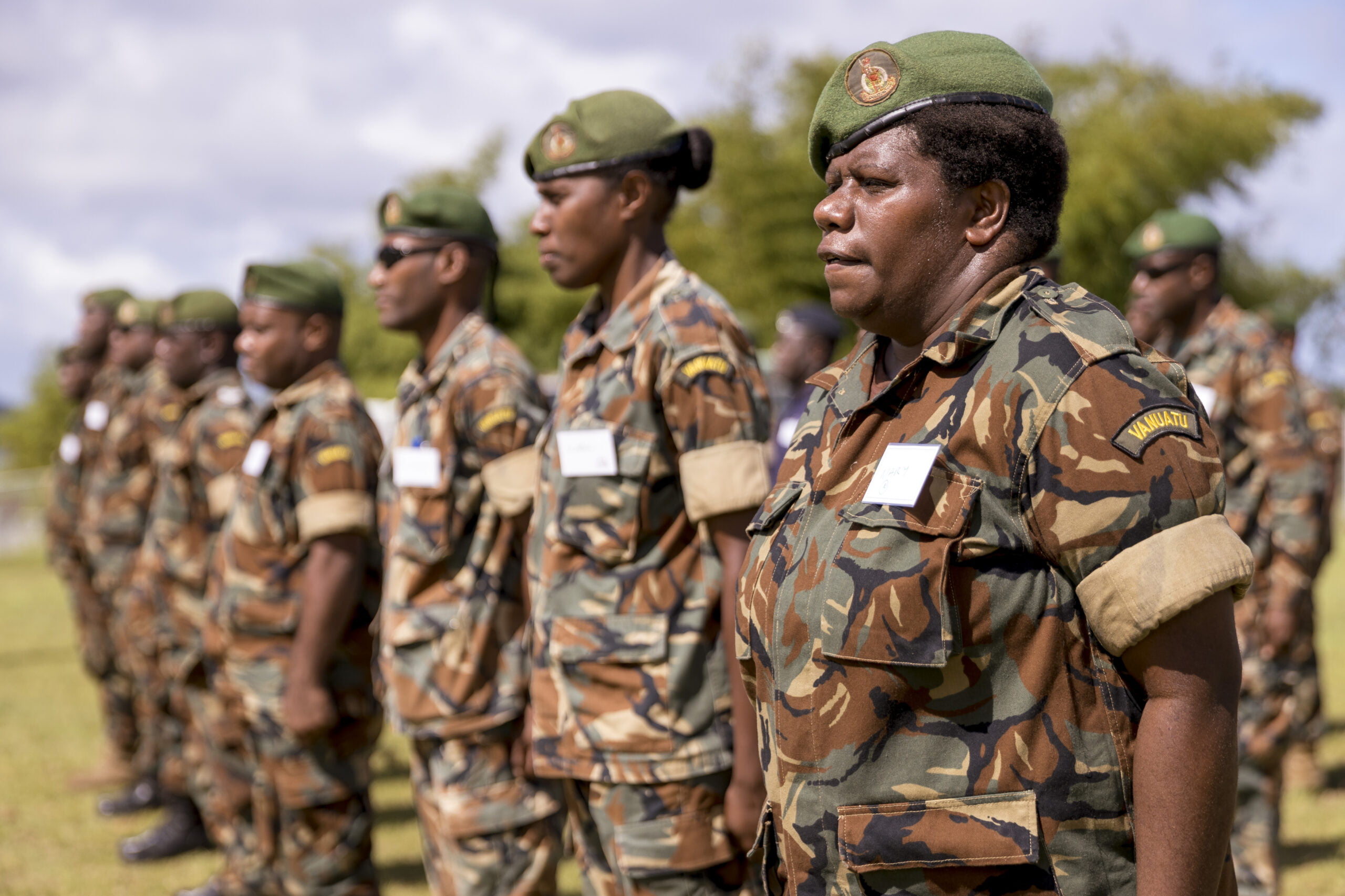 ADF partners with Vanuatu police for training