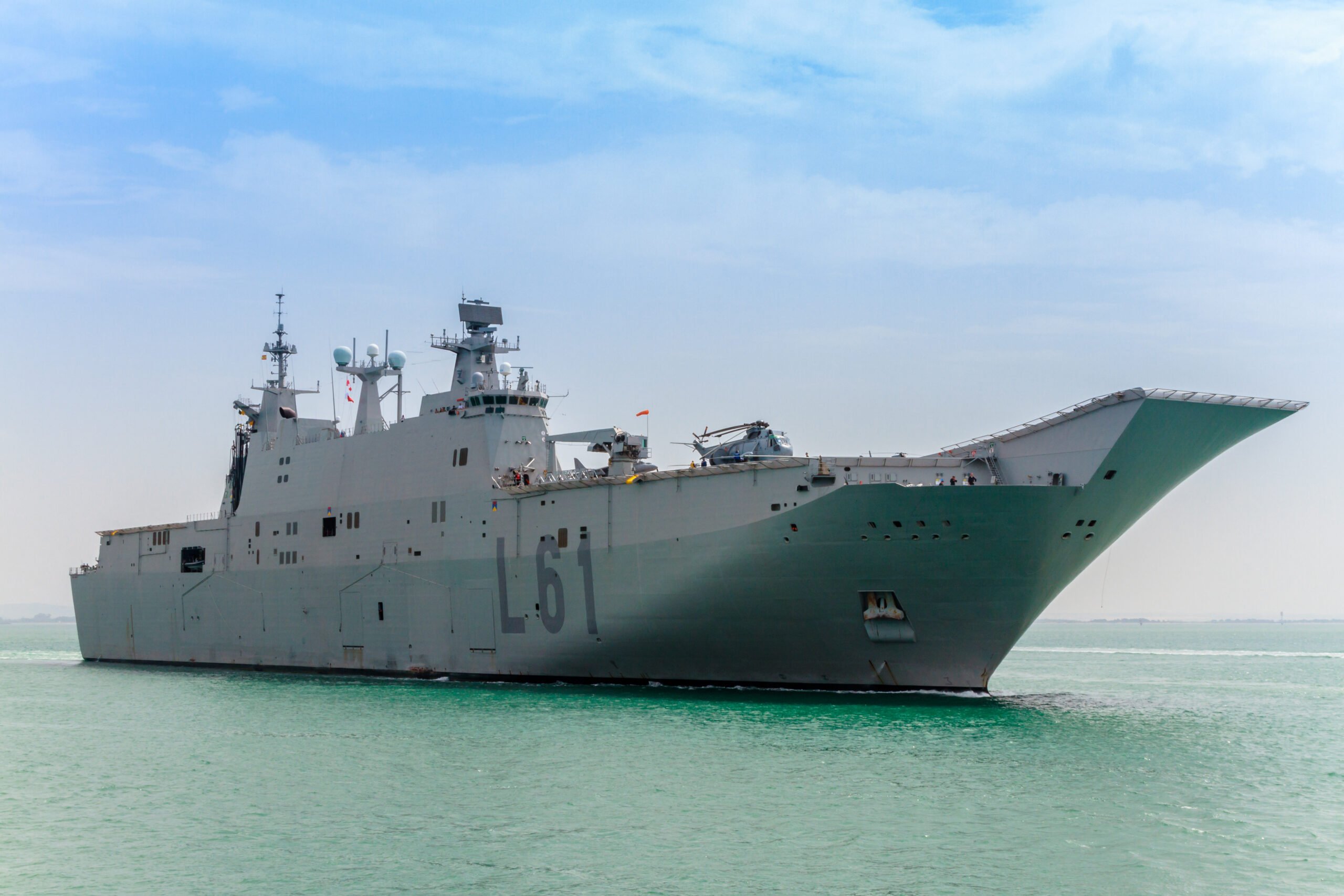 ABB pagó Azipod a la fuerza insignia de la Armada Española en un contrato de modernización innovador