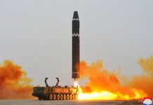 Joint statement on notifications of ballistic missile launches Illustration depicting a generic nuclear missile
