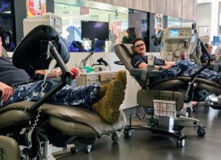 Defence personnel roll up their sleeves for annual blood drive 2023 Defence Blood Challenge Launch
