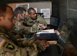 SitaWare passes cybersecurity certification milestone Tent HQ USArmy24
