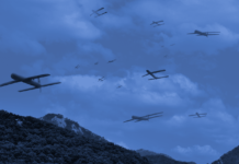 Leonard signs contract with Kongsberg for counter-UAS systems drone swarm contrast edit