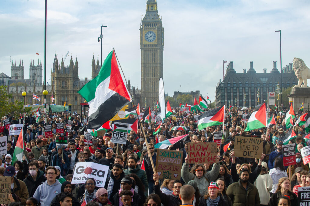 Pro Palestinian Protest In London