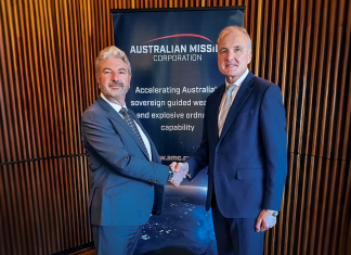 Founding Australian Missile Corporation CEO stepping down AMC Leadership pic