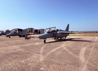 New M-345 training jet enters service in Italy M 345 entry into service (4)