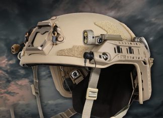 Gentex launches next-gen Ops-Core FAST SF helmet system 20250417 OPS FAST SF w RAILINK Press Release Image NO LOGOS