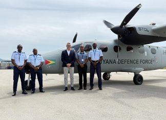 Tecnam delivers STOL aircraft to Guyana Defence Force P2012 STOL GDF 2