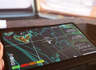 Greenroom Robotics approved for trilateral tech missions gama chart tablet