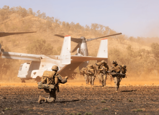 MRF-D’s rapid response: From training to disaster relief and back Talisman Sabre 25 MRF D in Australia min