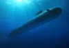 Japan defence agency sponsors NEC work on underwater accoustics Aukus submarine seen from underwater cgi render