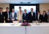 Singapore’s DSTA signs MOU for microwave tech (4th to 7th from left) Epirus CEO Andy Lowery, DSTA Chief Executive Ng Chad Son, Deputy Chief Executive (Operations) Roy Chan and Director Advanced Systems Ng Hwee Ping