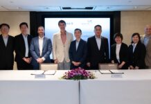 Singapore’s DSTA signs MOU for microwave tech (4th to 7th from left) Epirus CEO Andy Lowery, DSTA Chief Executive Ng Chad Son, Deputy Chief Executive (Operations) Roy Chan and Director Advanced Systems Ng Hwee Ping
