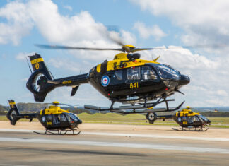 Boeing’s Helicopter Aircrew Training System hits 50,000 hours HATS EC135 Boeing Image Bruce Gibson