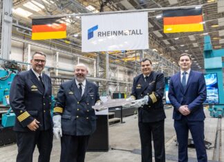 Rheinmetall begins production of intel vessel 2026 04 16 Rheinmetall Naval Systems FDB424 02
