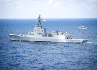Saab opens key test site for Australia’s Hobart class destroyers Commonwealth of Australia, Department of Defence (2)