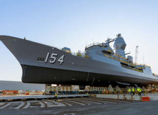 BAE Systems Australia awarded Anzac-class designer support deal HMAS Parramatta at Henderson Maritime Precinct