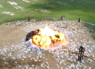 Northrop Grumman wins US DoD drone dominance challenge ArenaPic Explosion GMLRS Warhead2 resized