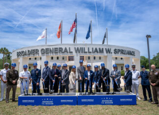 Embry-Riddle breaks ground on new ROTC training facility Embry Riddle Groundbreaking ROTC Complex 2