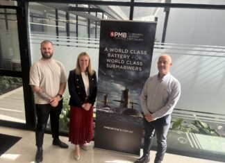 Aurizn partners with PMB Defence on nuclear sub batteries PMB and Aurizn milestone