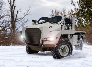 Thales Australia unveils next-gen Bushmaster Mulga utility variant BM5 6 Ute Snow (Large) 2